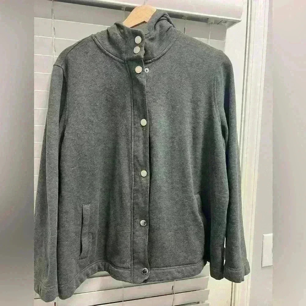 Lauren Ralph Lauren Women's Grey and Black Jacket